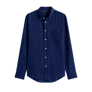 Product TOMMY HILFIGER FLANNEL INDIGO SHIRT base image