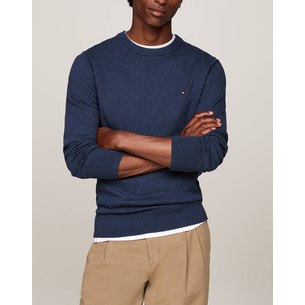 Product TOMMY HILFIGER PIMA ORG CTN CASHMERE CREW NECK base image