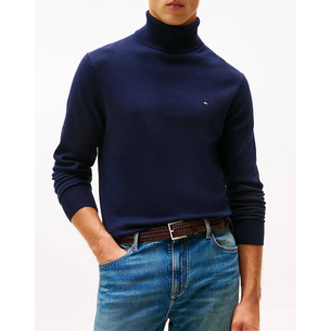 Product TOMMY HILFIGER PIMA ORG CTN CASHMERE ROLL NECK base image