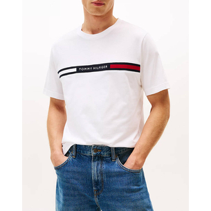 Product TOMMY HILFIGER HILFIGER CHEST INSERT TEE base image