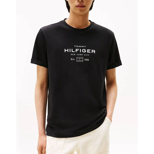 Product TOMMY HILFIGER HILFIGER STACK GRAPHIC TEE base image
