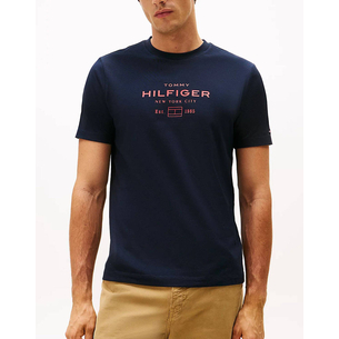 Product TOMMY HILFIGER HILFIGER STACK GRAPHIC TEE base image