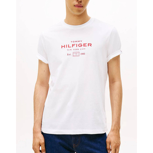 Product TOMMY HILFIGER HILFIGER STACK GRAPHIC TEE base image