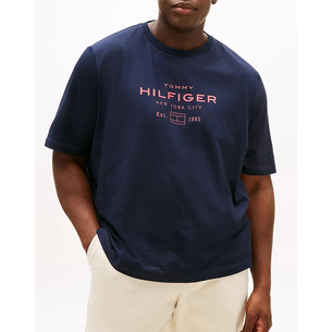 Product TOMMY HILFIGER BT-HILFIGER STACK GRAPHIC TEE-B base image