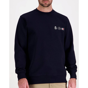 Product TOMMY HILFIGER SMALL CREST OUTLINE CREW NECK base image