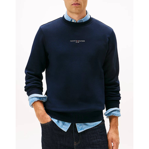 Product TOMMY HILFIGER TOMMY LOGO TIPPED CREWNECK base image