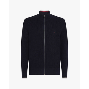 Product TOMMY HILFIGER RWB RIB ZIP THROUGH base image