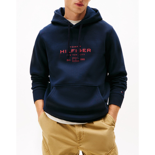 Product TOMMY HILFIGER OVAL GRAPHIC HOODIE base image