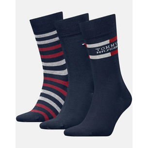 Product TOMMY HILFIGER TH MEN SOCK 3P GIFTBOX TOMMY STRIPE base image