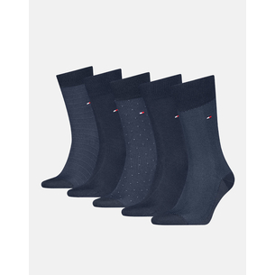 Product TOMMY HILFIGER TH MEN SOCK 5P GIFTBOX HERRINGBONE DOT base image