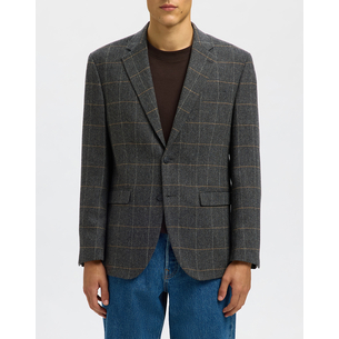 Product SEL SLHREG-DALLAS WOOL BLEND CHECK BLZ base image