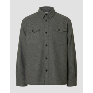 Product SELECTED SLHRLXPABLO WOOL BLEND OVERSHIRT base image