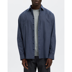 Product SELECTED SLHREG-LEO HEATHER SHIRT LS NOOS base image