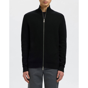 Product SELECTED SLHDANE LS KNIT STRUCTURE FULL ZIP NOOS base image