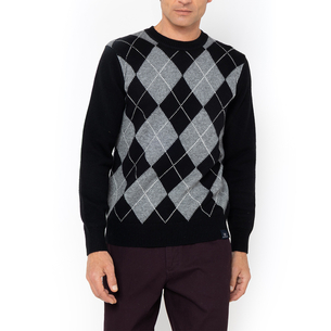 Product THE BOSTONIANS KNITTED JAQUARD CREWNECK REGULAR FIT base image