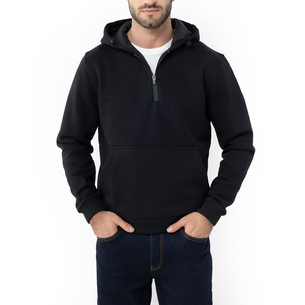 Product THE BOSTONIANS ΦΟΥΤΕΡ ΒΑΜΒΑΚΕΡΟ HALF ZIP REGULAR FIT QUAL 7262 PAT 9019-00 base image