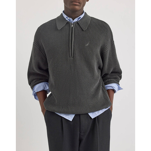 Product NAUTICA KNITTED LS Anand 1/4 Zip Top base image
