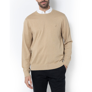 Product NAUTICA ΜΠΛΟΥΖΑ ΠΛΕΚΤΗ ΜΜ PERFORMANCE SOLID CREW (12GG) base image