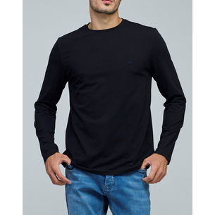 Product NAUTICA ΜΠΛΟΥΖΑ T-SHIRT ΜΜ SOLID LONG SLEEVE CREW TEE base image