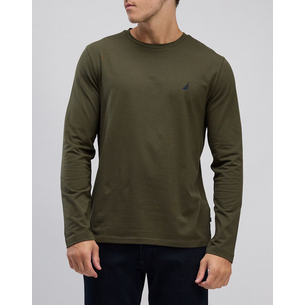 Product NAUTICA ΜΠΛΟΥΖΑ T-SHIRT ΜΜ SOLID LONG SLEEVE CREW TEE base image