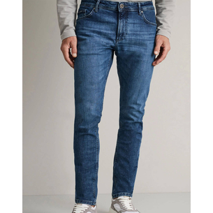 Product NAVY&GREEN DENIM PANTS base image