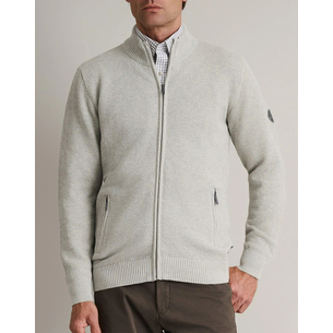 Product NAVY&GREEN ΠΛΕΚΤΗ ΒΑΜΒΑΚΕΡΗ ΖΑΚΕΤΑ ΜΕ ΦΕΡΜΟΥΑΡ base image