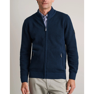 Product NAVY&GREEN ΠΛΕΚΤΗ ΒΑΜΒΑΚΕΡΗ ΖΑΚΕΤΑ ΜΕ ΦΕΡΜΟΥΑΡ base image