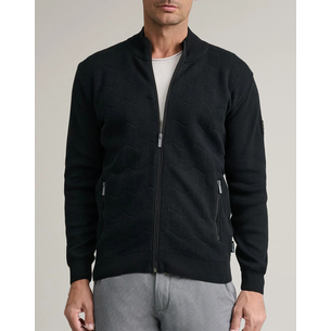 Product NAVY&GREEN ΖΑΚΕΤΑ ΠΛΕΚΤΗ-12GG COTTON base image