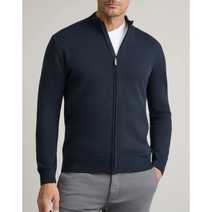 Product NAVY&GREEN ΖΑΚΕΤΑ ΠΛΕΚΤΗ-12GG COTTON base image