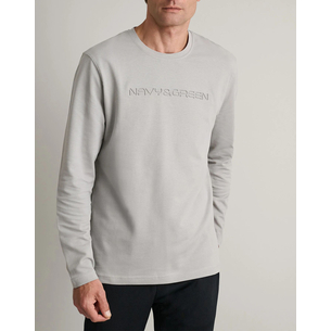Product NAVY&GREEN ΜΠΛΟΥΖΑ ΛΑΙΜΟΚΟΨΗ M/M base image