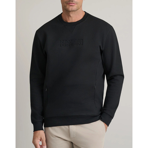 Product NAVY&GREEN CREWNECK SWEATSHIRT base image