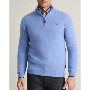 Product NAVY&GREEN KNITWEAR ZIPPER base image