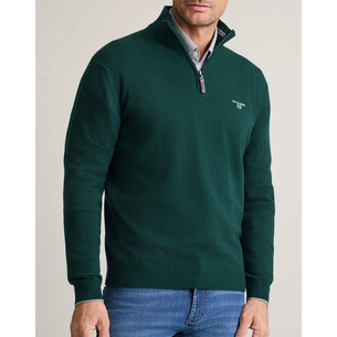 Product NAVY&GREEN KNITWEAR ZIPPER base image