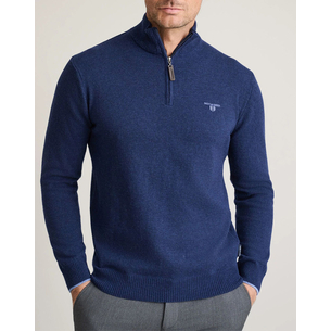 Product NAVY&GREEN KNITWEAR ZIPPER base image