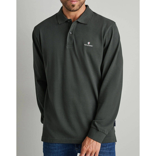 Product NAVY&GREEN POLO SHIRT \ base image