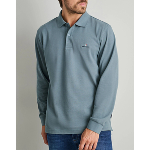 Product NAVY&GREEN POLO SHIRT \ base image
