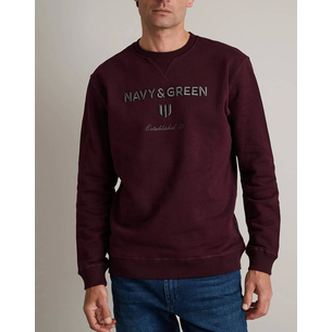 Product NAVY&GREEN ΜΠΛΟΥΖΑ ΦΟΥΤΕΡ ΛΑΙΜΟΚΟΨΗ M/M base image