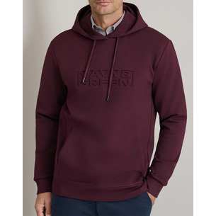 Product NAVY&GREEN HOODED SWEATSHIRT base image