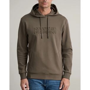 Product NAVY&GREEN ΜΠΛΟΥΖΑ ΦΟΥΤΕΡ ΜΕ ΚΟΥΚΟΥΛΑ base image