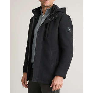 Product NAVY&GREEN ΗΜΙΠΑΛΤΟ ΜΕ ΚΟΥΚΟΥΛΑ base image