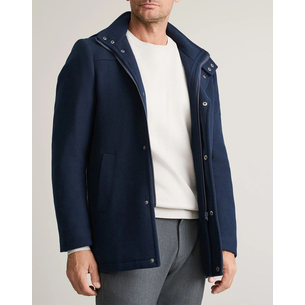 Product NAVY&GREEN ΗΜΙΠΑΛΤΟ ΜΕ ΚΟΥΚΟΥΛΑ base image