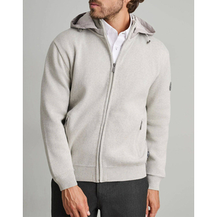 Product NAVY&GREEN KNITTED CARDIGAN base image