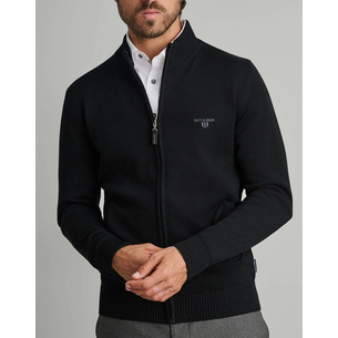 Product NAVY&GREEN KNITTED CARDIGAN base image