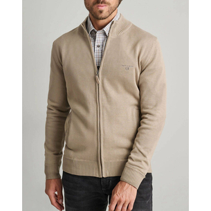 Product NAVY&GREEN KNITTED CARDIGAN base image