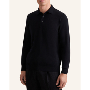 Product SEIDENSTICKER MERINO POLO PULLOVER base image