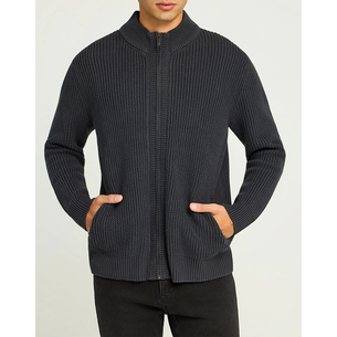 Product FUNKY BUDDHA Ανδρική Πλεκτή Ζακέτα base image