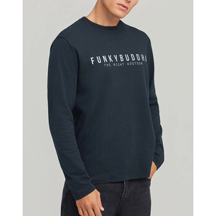 Product FUNKY BUDDHA Ανδρική Μπλούζα Με Μακρύ Μανίκι base image