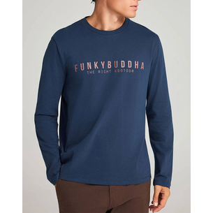 Product FUNKY BUDDHA Ανδρική Μπλούζα Με Μακρύ Μανίκι base image