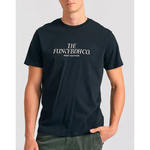 Product FUNKY BUDDHA Ανδρική Μπλούζα Με Κοντό Μανίκι Και Τύπωμα base image