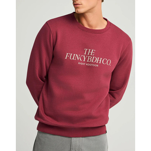 Product FUNKY BUDDHA Ανδρικό Φούτερ Με Λαιμόκοψη base image